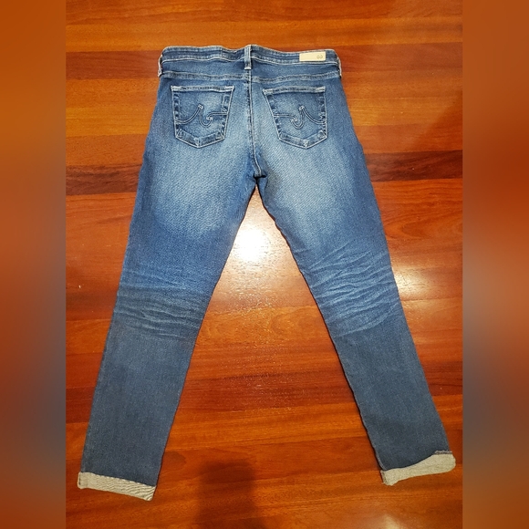 AG The Stilt Roll Up Cigarette Leg Denim - Picture 2 of 4